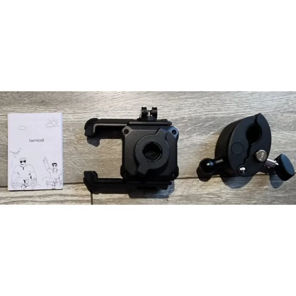 New Motorcycle Phone Mount Holder - [Camera Friendly] [1s Lock] Bike Phone Holde
